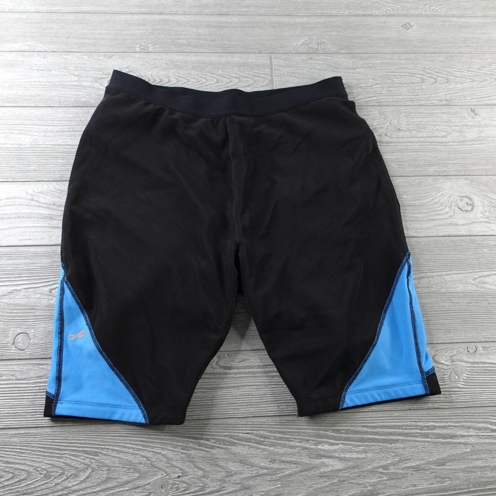 Physiclo Compression Shorts Men's XL Black Performance Stretch Elastic Waist